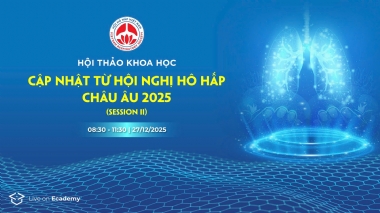 CẬP NHẬT TỪ HỘI NGHỊ HỘI HÔ HẤP CHÂU ÂU 2025 - BUỔI SỐ 2